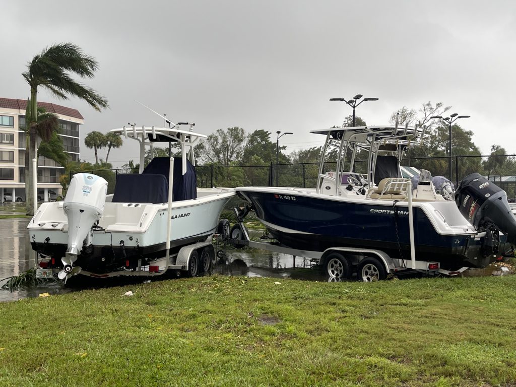 Hurricane Boat Crash